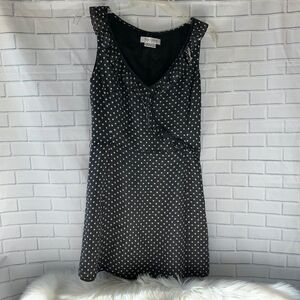 Kay Unger New York Polka Dot  Tieback‎ Dress Sz 8